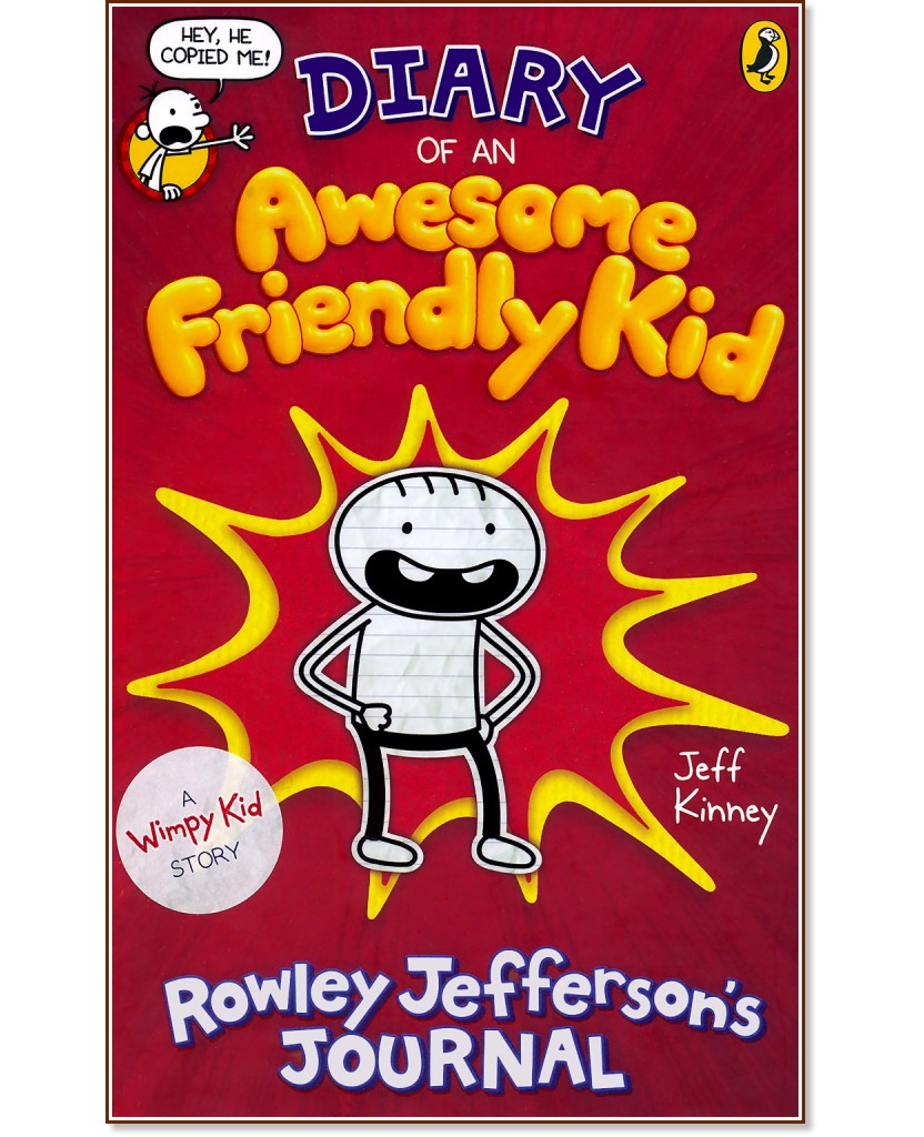 Diary of an Awesome Friendly Kid: Rowley Jefferson's Journal - Jeff Kinney - 