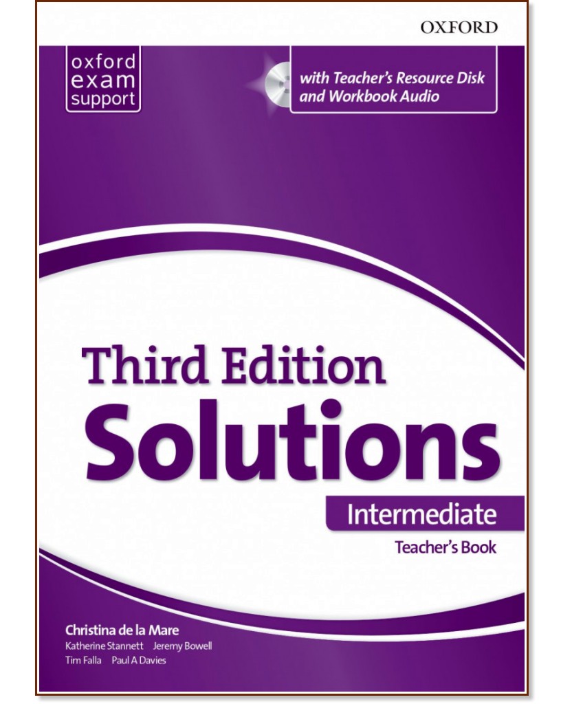 Solutions - Intermediate:       : Third Edition - Christina de la Mare, Katherine Stannett, Jeremy Bowell, Tim Falla, Paul A. Davies -   