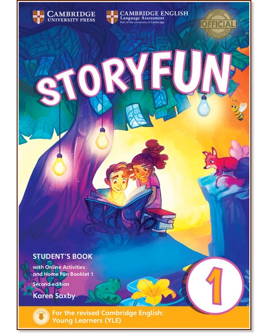 Storyfun - ниво 1: Учебник по английски език : Second Edition - Karen Saxby - учебник