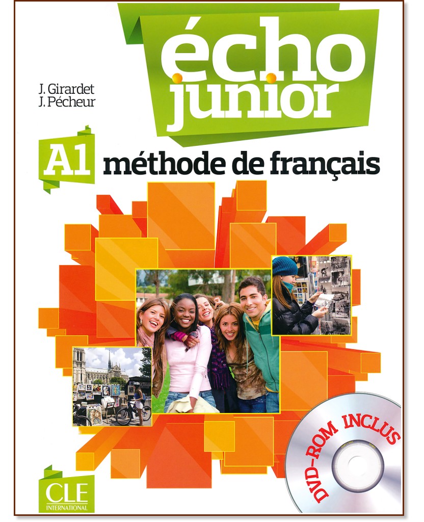 Echo Junior - A1:      8.     + DVD-ROM : 1 edition - J. Girardet, J. Pecheur - 