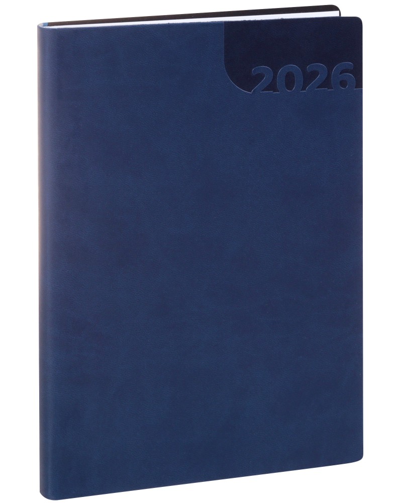 Календар-бележник Flex 2026 Календар-бележник Flex 2026 - A5, с редове - тефтер