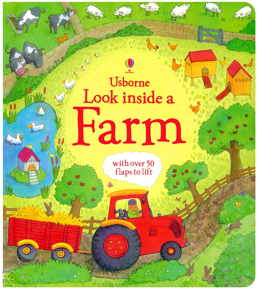Look Inside a Farm - Katie Daynes, Simone Abel - 