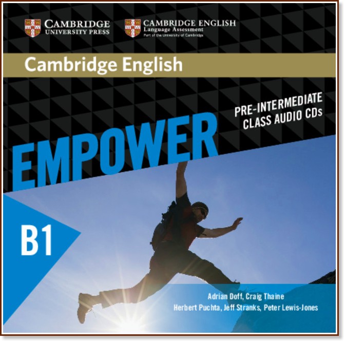 Empower - Pre-Intermediate (B1): 3 CD с аудиоматериали по английски език - Adrian Doff, Craig Thaine, Herbert Puchta, Jeff Stranks, Peter Lewis-Jones - продукт