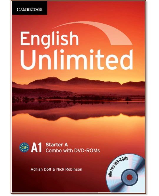English Unlimited - Starter (A1):     Combo A -  1 + 2 DVD-ROM - Adrian Doff, Nick Robinson - 