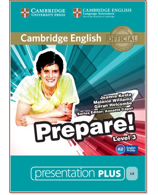 Prepare! -  3 (A2): Presentation Plus - DVD-ROM        : First Edition - Joanna Kosta, Melanie Williams, Garan Holcombe, Annette Capel - 