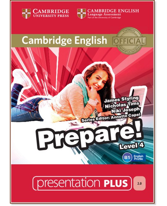 Prepare! -  4 (B1): Presentation Plus - DVD-ROM        : First Edition - James Styring, Nicholas Tims, Niki Joseph, Annette Capel - 