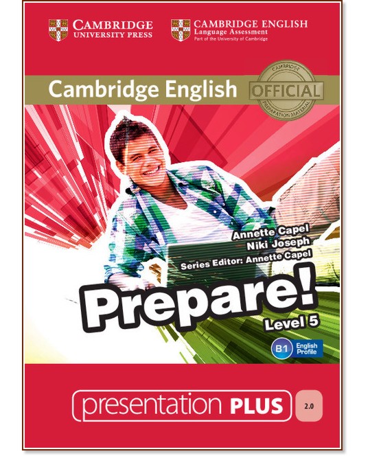 Prepare! -  5 (B1): Presentation Plus - DVD-ROM        : First Edition - Annette Capel, Niki Joseph - 