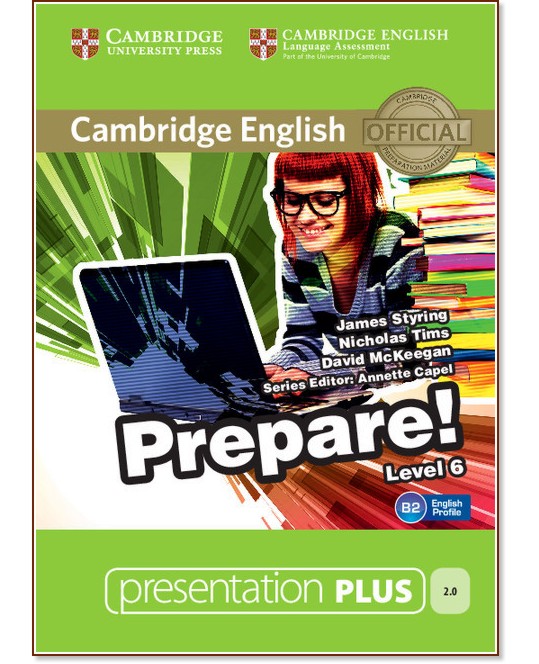 Prepare! - ниво 6 (B1- B2): Presentation Plus - DVD-ROM с материали за учителя по английски език : First Edition - James Styring, Nicholas Tims, David McKeegan, Annette Capel - продукт