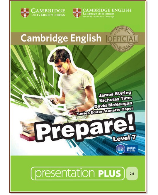 Prepare! - ниво 7 (B2): Presentation Plus - DVD-ROM с материали за учителя по английски език : First Edition - James Styring, Nicholas Tims, David McKeegan, Annette Capel - продукт