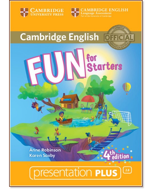 Fun -  Starters (A1 - A2): Presentation Plus - DVD-ROM    : Fourth Edition - Anne Robinson, Karen Saxby - 