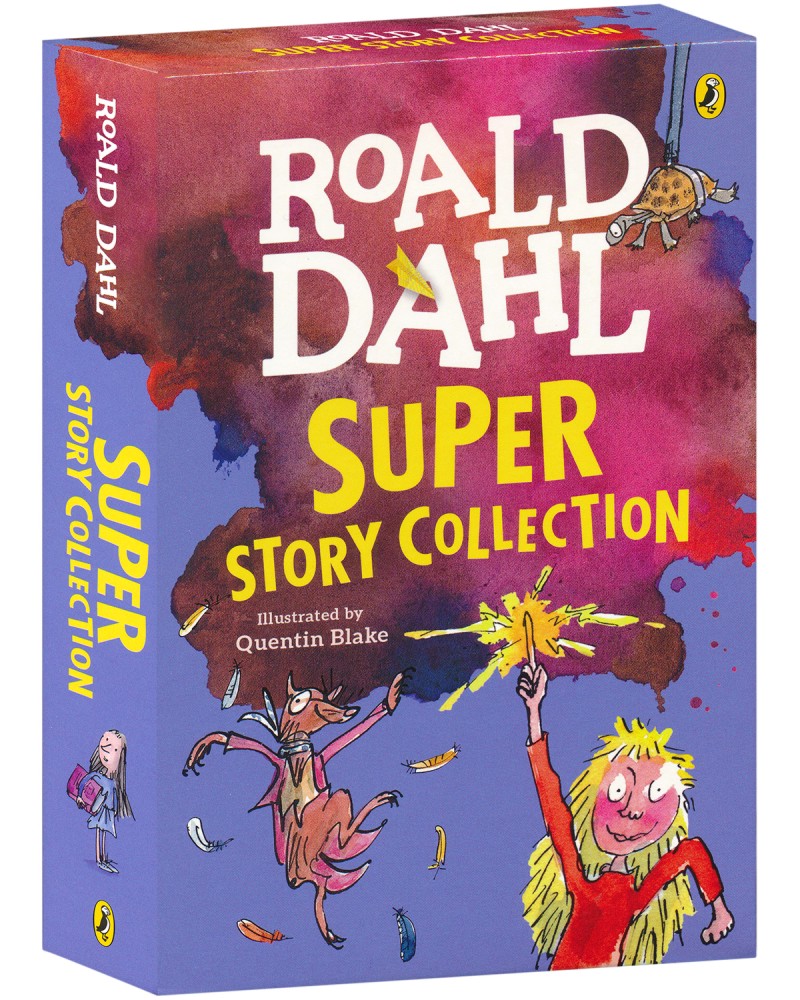 Super Story Collection - 4 book slipcase - Roald Dahl - 