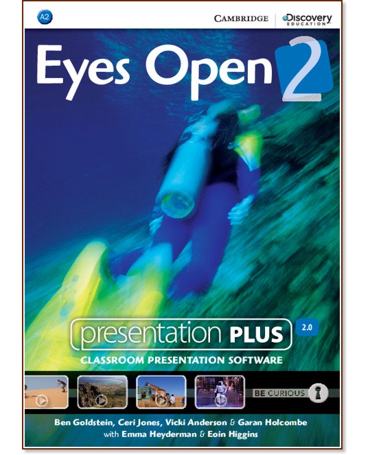 Eyes Open - ниво 2 (A2): Presentation Plus - DVD-ROM с материали за учителя по английски език - Ben Goldstein, Ceri Jones, David McKeegan, Vicki Anderson, Garan Holcombe, Eoin Higgins - продукт