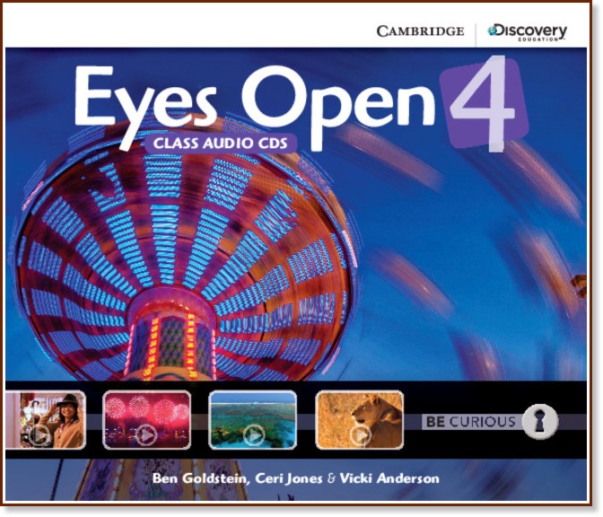 Eyes Open -  4 (B1+): 3 CD      - Ben Goldstein, Ceri Jones, Vicki Anderson  - 