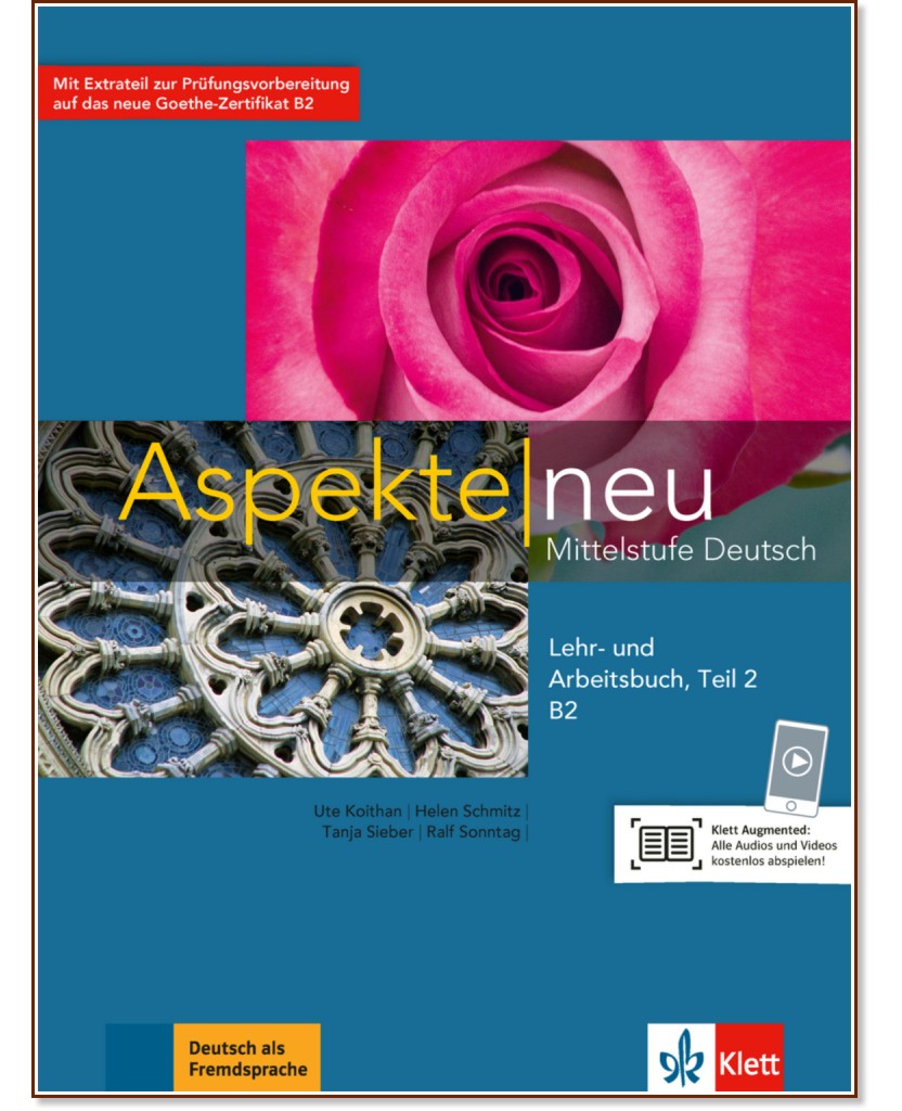 Aspekte Neu - ниво B2: Комплект от учебник и учебна тетрадка - част 2 + CD - Ute Koithan, Helen Schmitz, Tanja Sieber, Ralf Sonntag - продукт