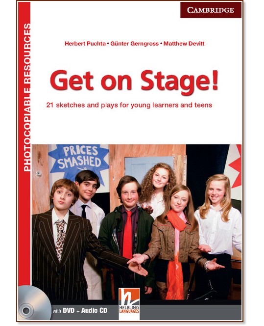 Get on Stage!:       + CD     DVD - Herbert Puchta, Gunther Gerngross, Matthew Devitt -   