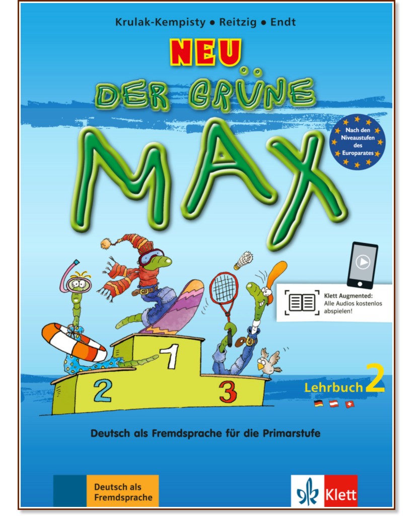 Der Grune Max Neu -  2 (A1+):     - Elzbieta Krulak-Kempisty, Lidia Reitzig, Ernst Endt - 