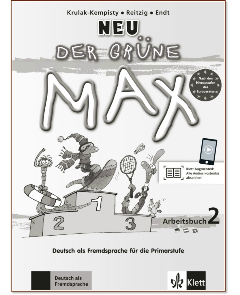 Der Grune Max Neu -  2 (A1+):      - Elzbieta Krulak-Kempisty, Lidia Reitzig, Ernst Endt -  