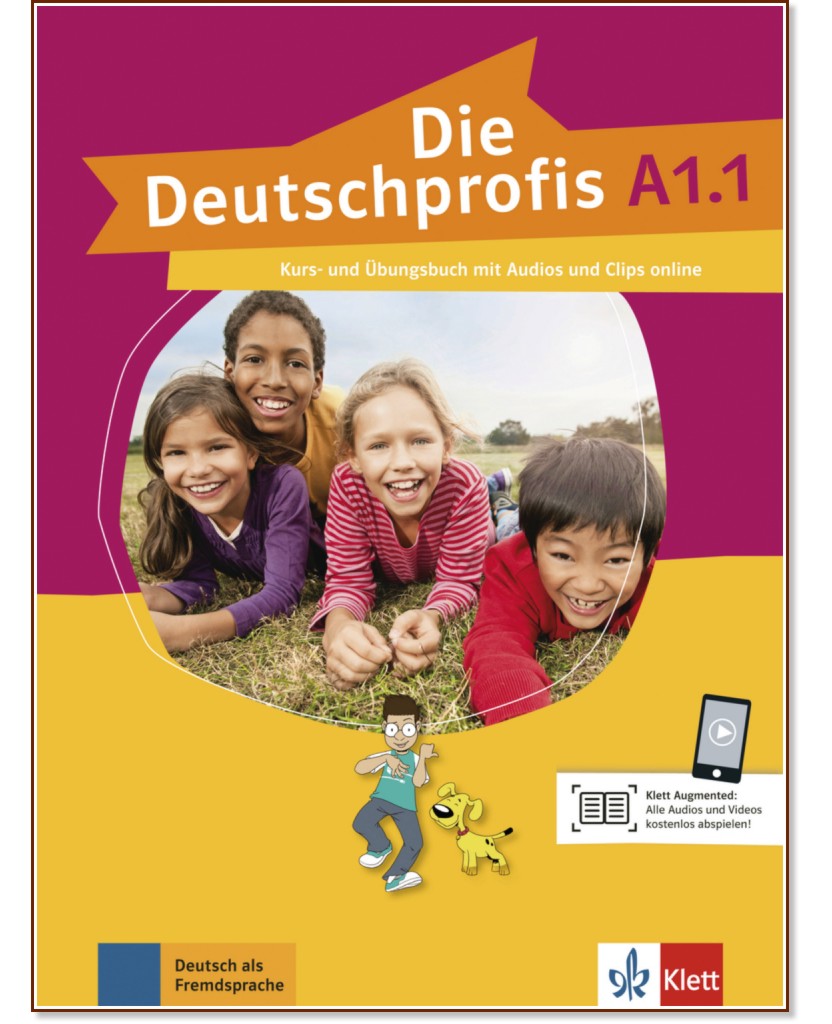 Die Deutschprofis - ниво A1.1: Комплект от учебник и учебна тетрадка по немски език + онлайн материали - Olga Swerlowa - продукт