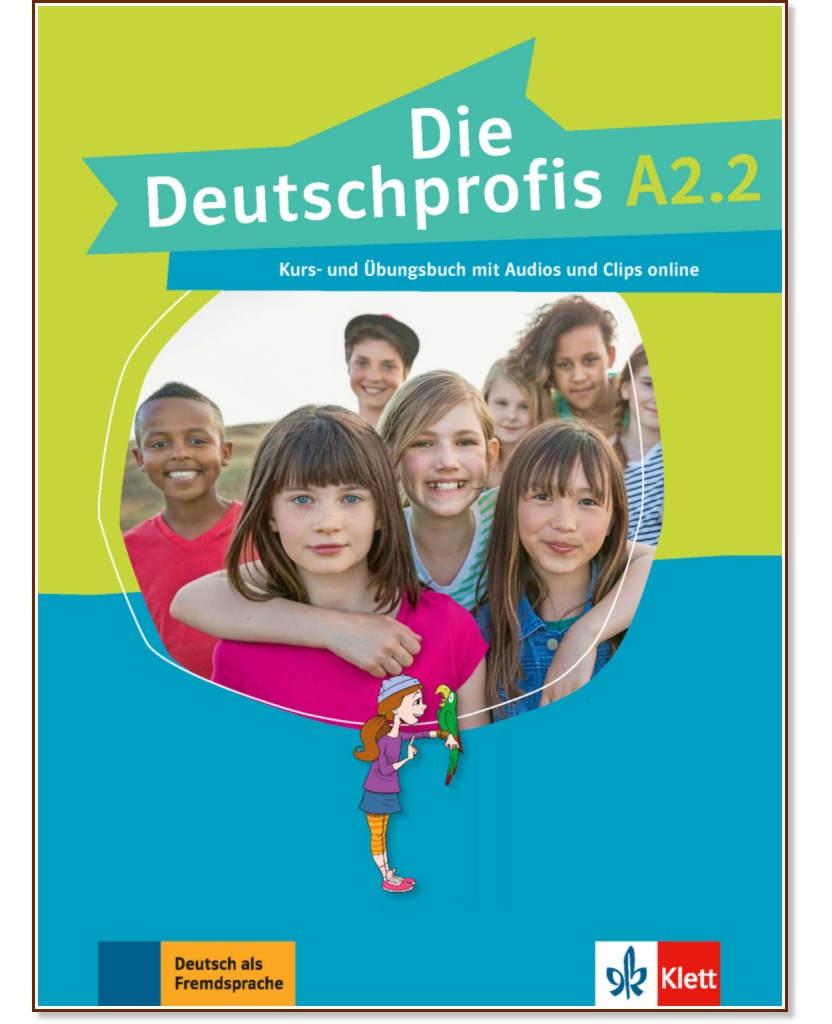 Die Deutschprofis - ниво A2.2: Комплект от учебник и учебна тетрадка по немски език + онлайн материали - Olga Swerlowa - продукт