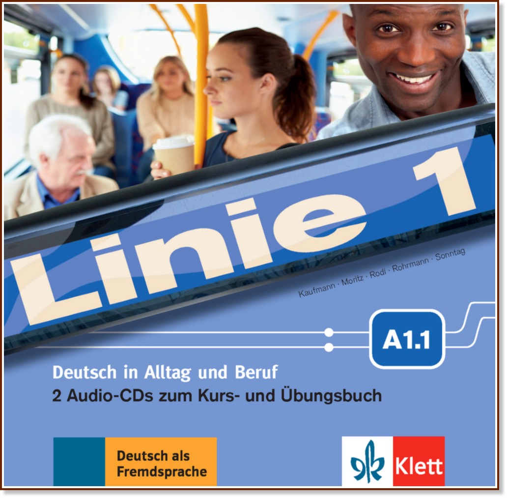 Linie - ниво 1 (A1.1): 2 CD с аудиоматериали по немски език - Eva Harst, Susan Kaufmann, Ulrike Moritz, Margret Rodi, Lutz Rohrmann, Theo Scherling, Ralf Sonntag - продукт