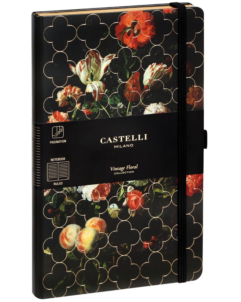     Castelli Tulip - 13 x 21 cm   Vintage Floral - 