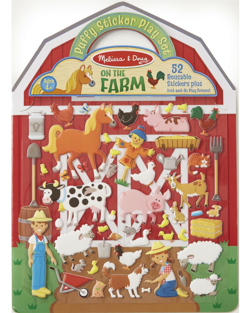  -       : Farm - Puffy Sticker Play Set -  