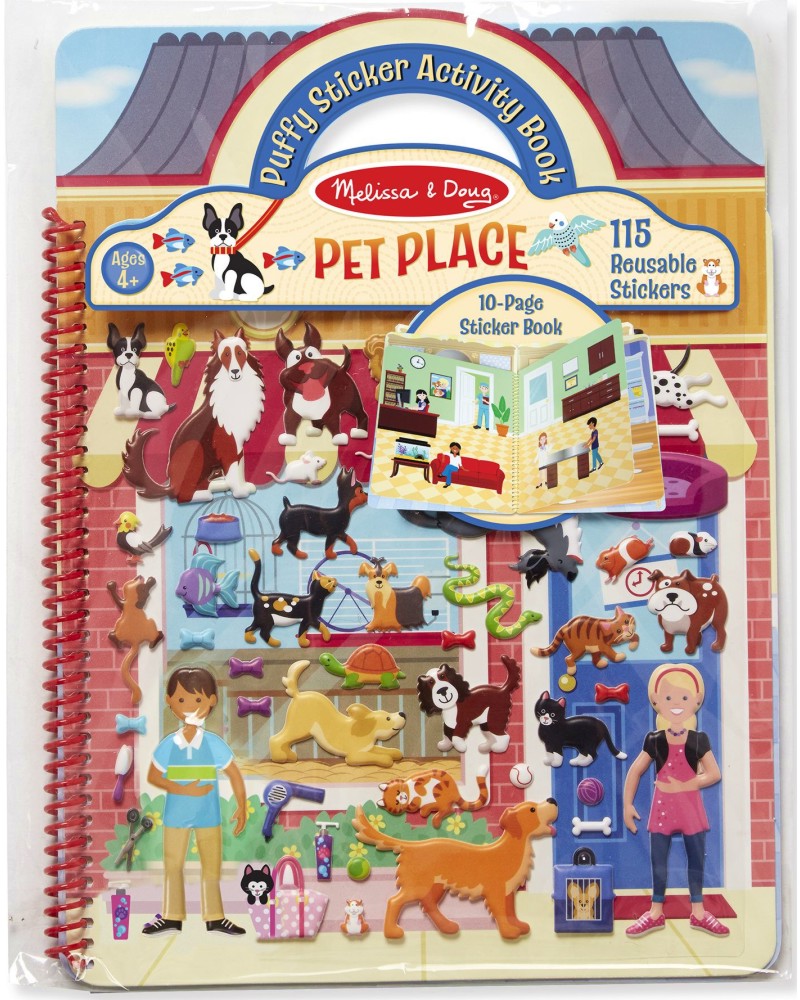   -       : Pet Place - Puffy Sticker Activity Book -  