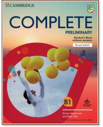 Complete Preliminary -  B1:  +   - Peter May, Emma Heyderman - 