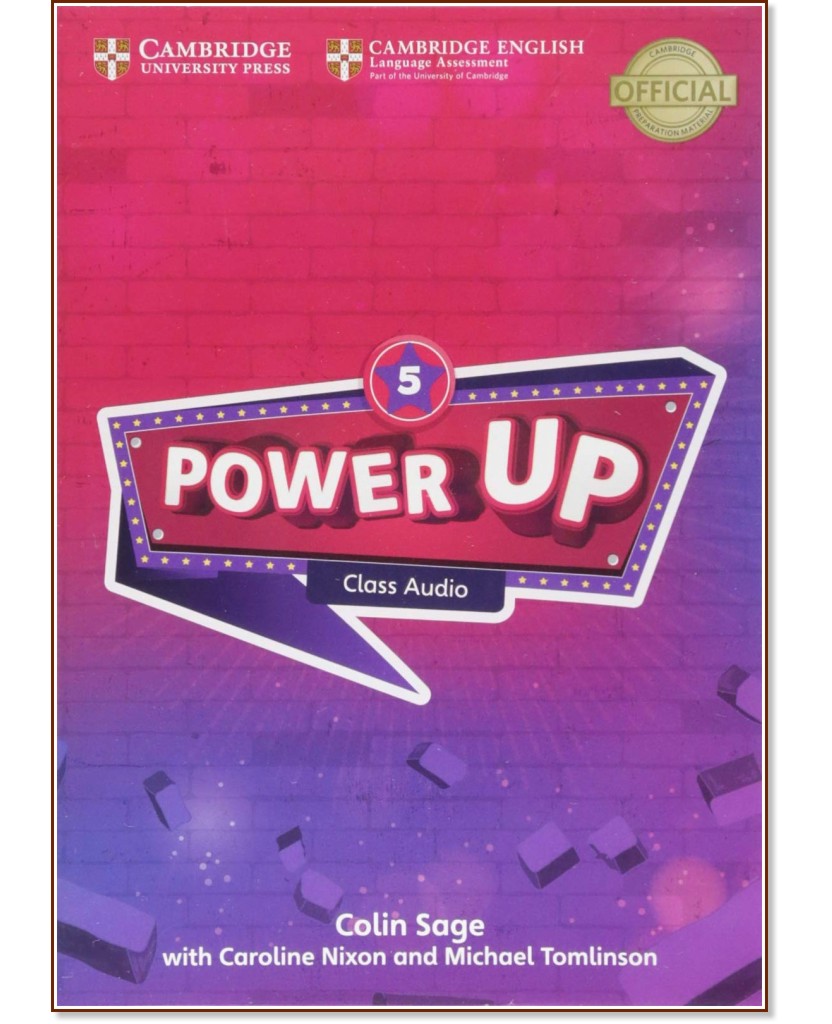 Power Up - Ниво 5: 4 CD с аудиоматериали по английски език : Учебна система по английски език - Colin Sage, Caroline Nixon, Michael Tomlinson - продукт