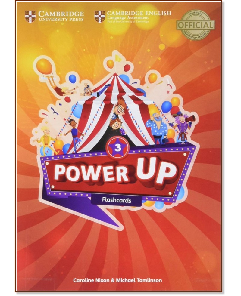Power Up - Ниво 3: Флаш карти : Учебна система по английски език - Caroline Nixon, Michael Tomlinson - продукт