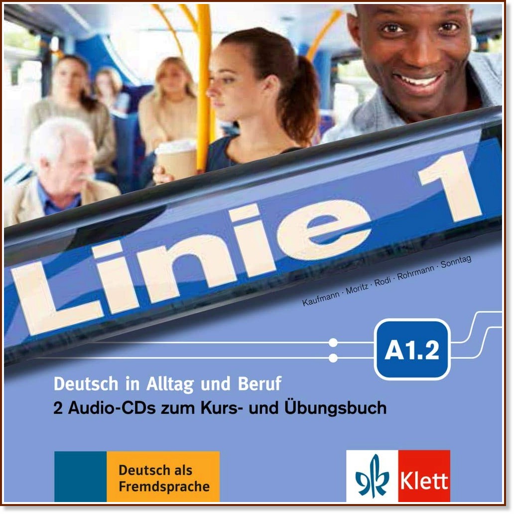 Linie - ниво 1 (A1.2): 2 CD с аудиоматериали по немски език - Eva Harst, Susan Kaufmann, Ulrike Moritz, Margret Rodi, Lutz Rohrmann, T. Scherling, R. Sonntag - продукт