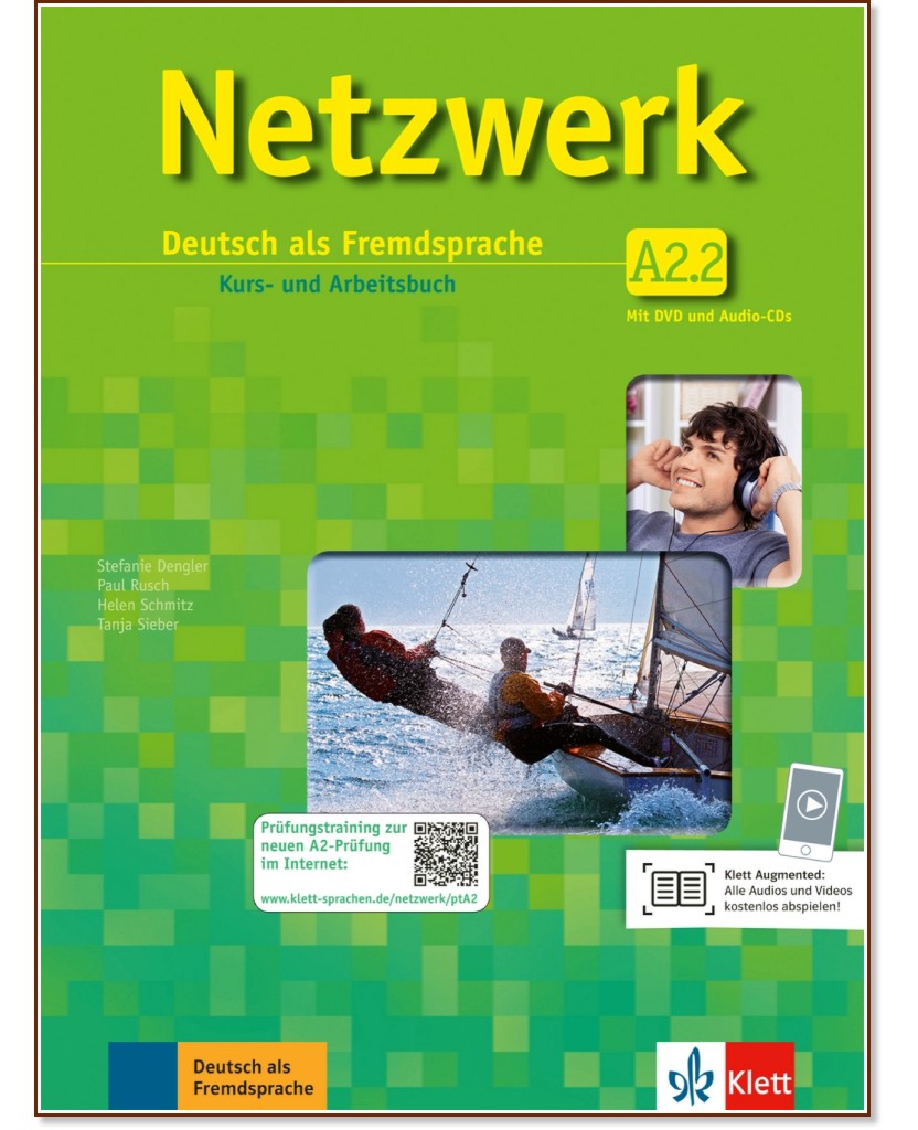Netzwerk -  A2.2:     + DVD  2 CD - Stefanie Dengler, Paul Rusch, Helen Schmitz, Tanja Mayr-Sieber - 