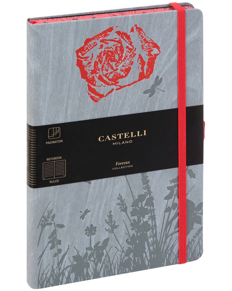     Castelli Rose - 13 x 21 cm   Foresta - 