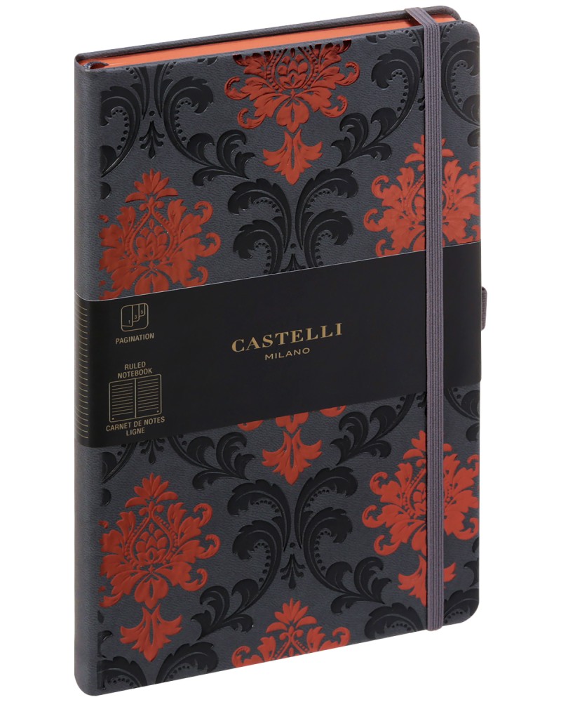     Castelli Baroque Copper - 13 x 21 cm   Copper and Gold - 