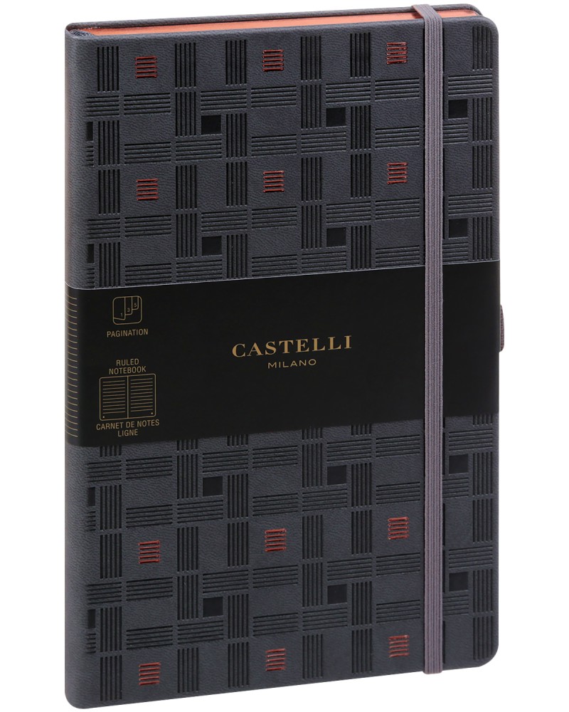     Castelli Weaving Copper - 13 x 21 cm   Copper and Gold - 