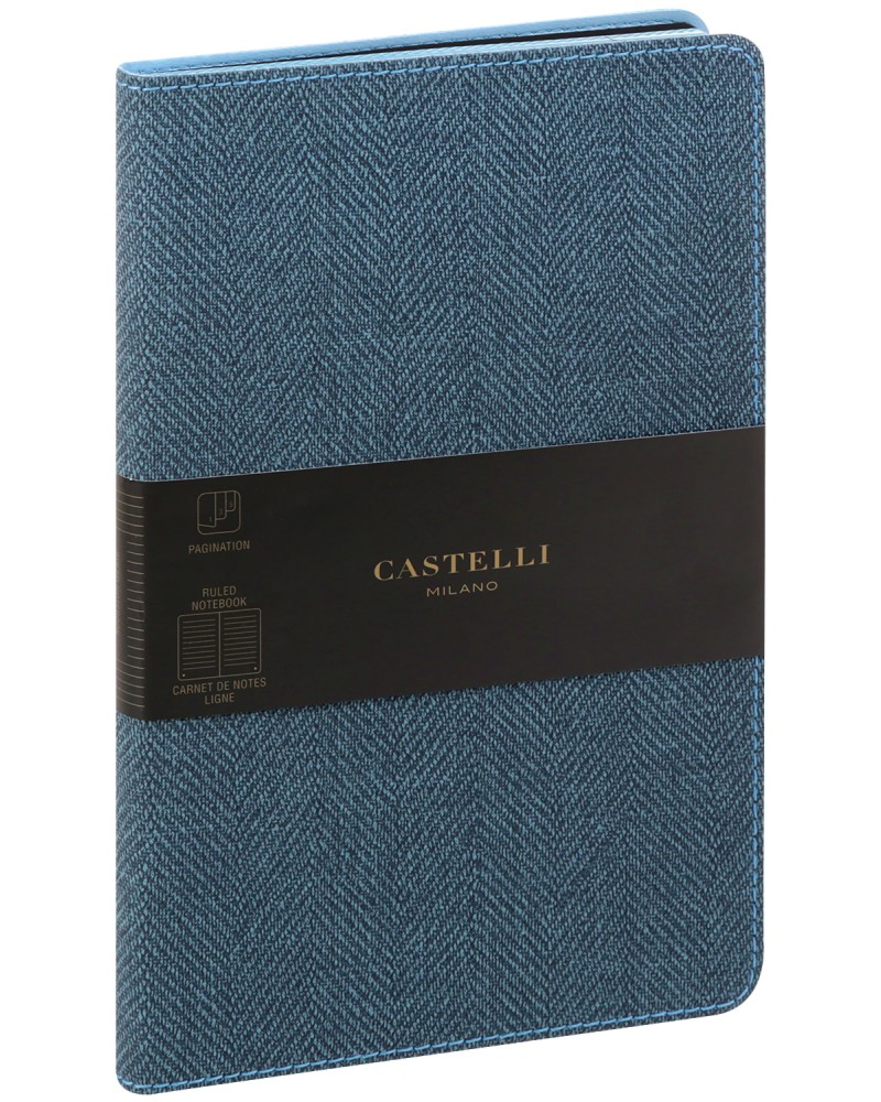     Castelli Slate Blue - 13 x 21 cm   Harris - 