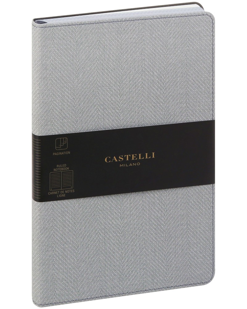     Castelli Oyster Grey - 13 x 21 cm   Harris - 