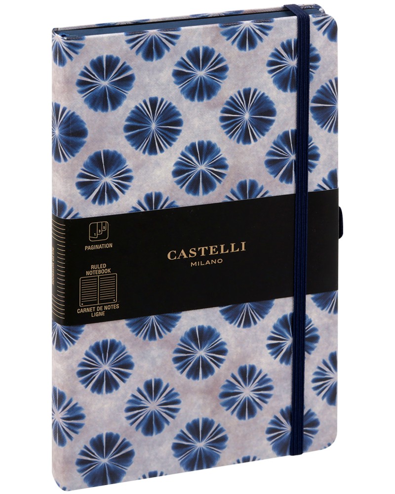     Castelli Flowers - 13 x 21 cm   Shibori - 