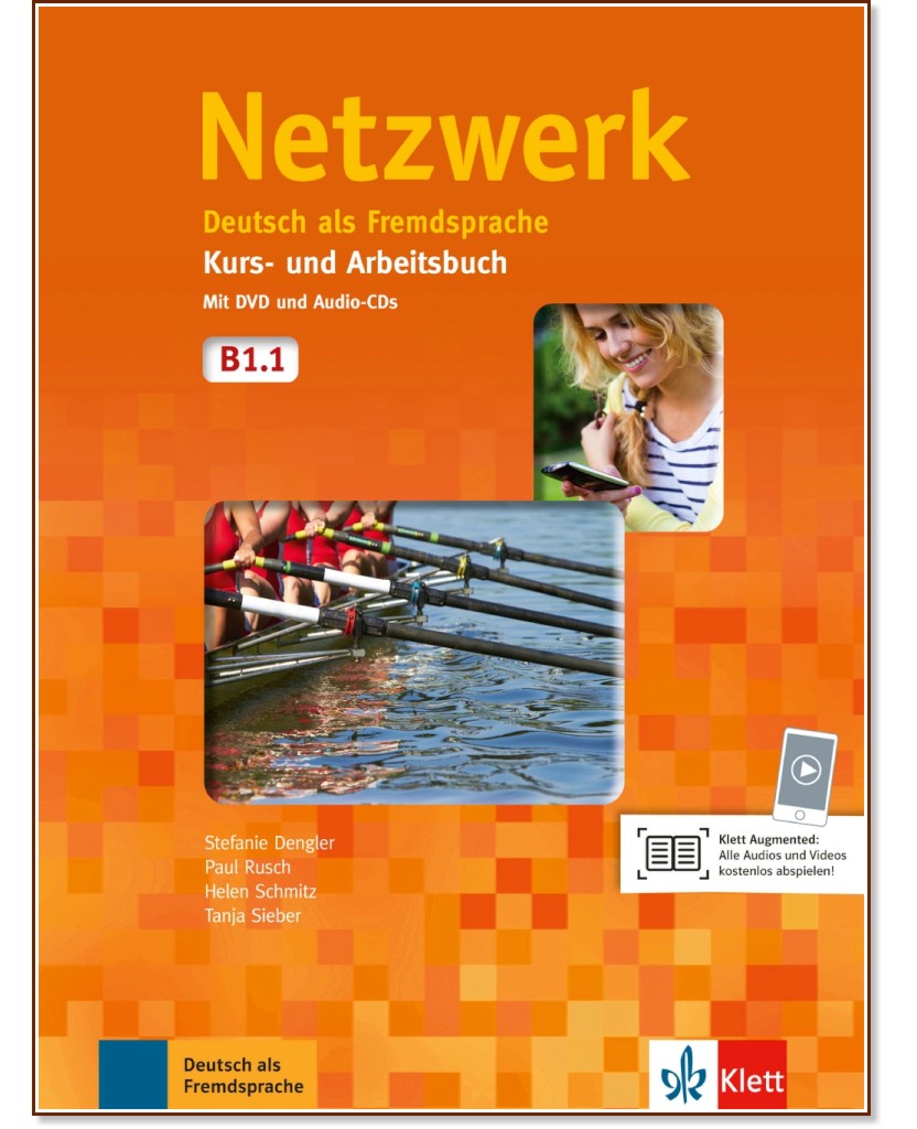 Netzwerk -  B1.1:     + DVD  2 CD - Stefanie Dengler, Paul Rusch, Helen Schmitz, Tanja Mayr-Sieber - 