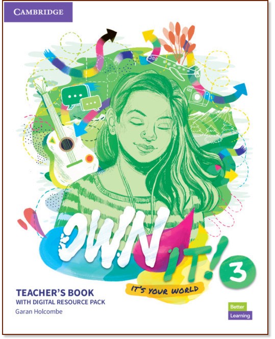 Own it! - ниво 3 (B1): Книга за учителя по английски език + онлайн материали - Garan Holcombe - книга за учителя
