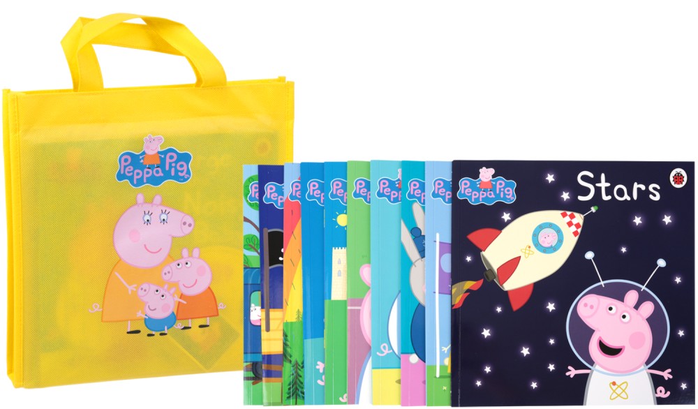 Peppa Pig: Collection of 10 storybooks - Yellow bag - 