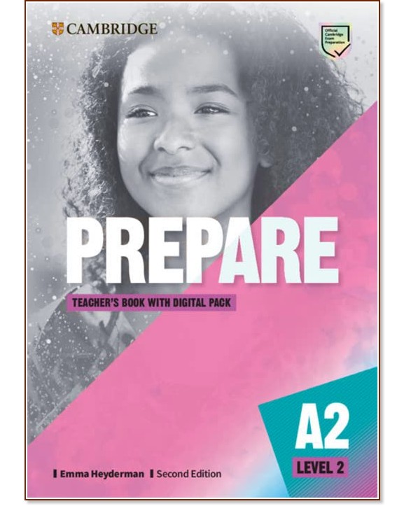Prepare - ниво 2 (A2): Книга за учителя по английски език + допълнителни материали : Second Edition - Emma Heyderman - книга за учителя