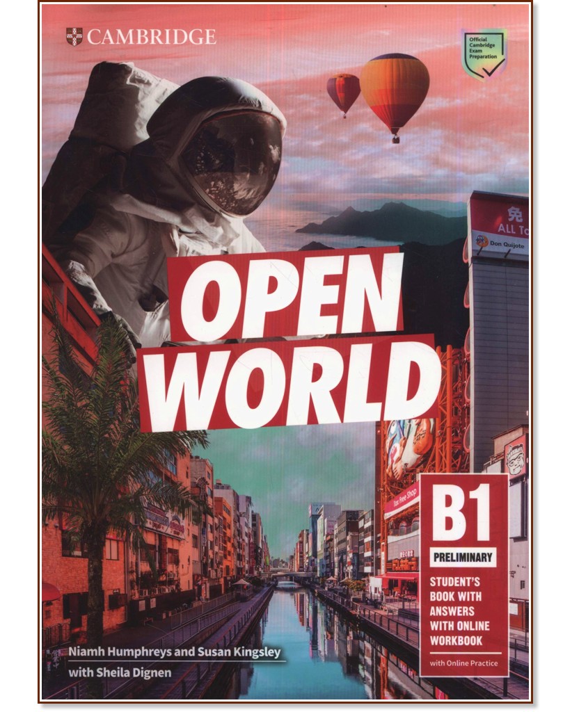 Open World -  Preliminary (B1):  :      - Niamh Humphreys, Susan Kingsley, Sheila Dignen, Sarah Dymond - 