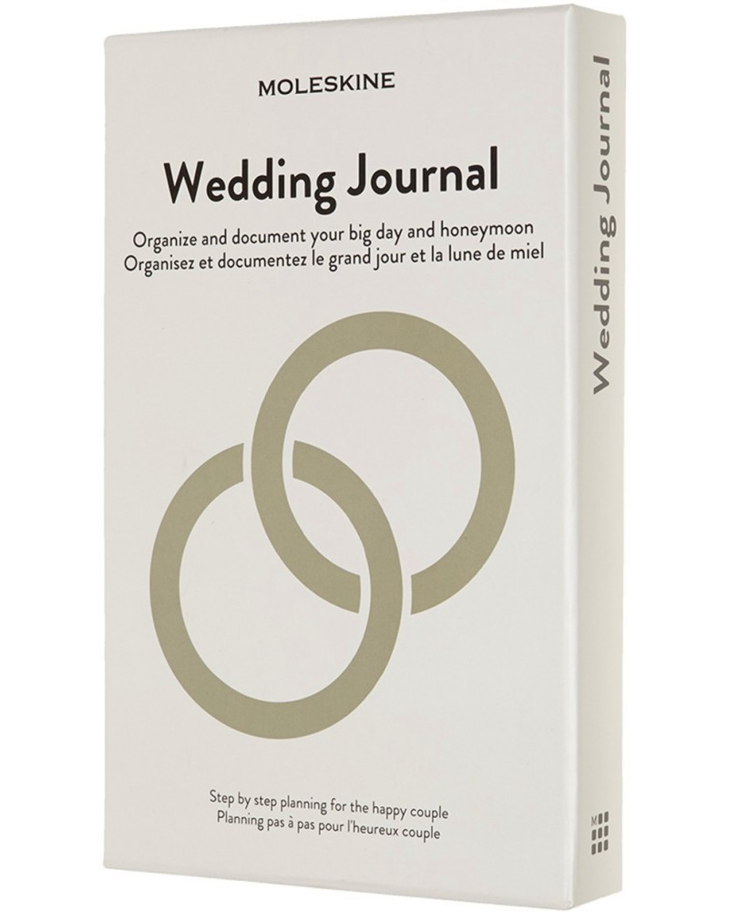   Moleskine Wedding Journal - 13 x 21 cm - 