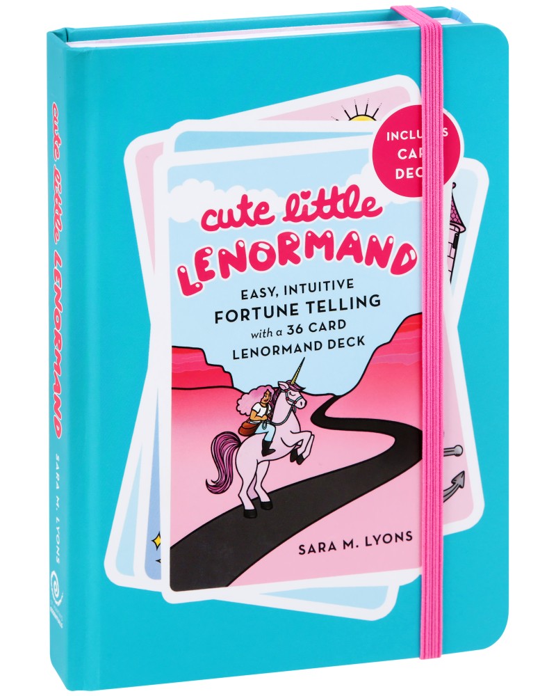 Cute Little Lenormand + 36 card lenormand deck - Sara M. Lyons - 