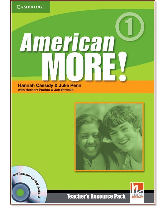American More! - ниво 1 (A1): Материали за учителя със Testbuilder CD-ROM / Audio CD - Hannah Cassidy, Julie Penn, Herbert Puchta, Jeff Stranks - книга за учителя