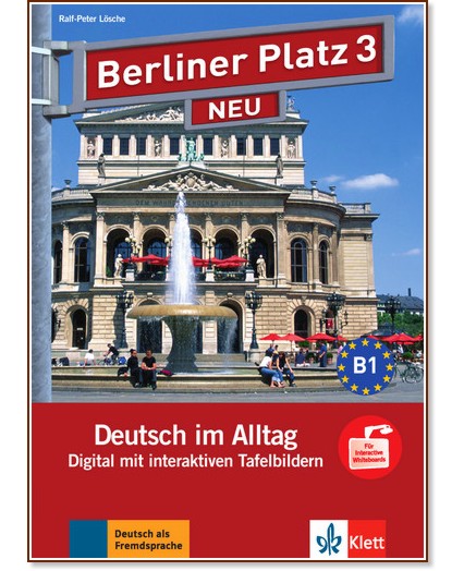 Berliner Platz Neu - ниво 3 (B1): Интерактивна версия на учебника - CD-ROM - Ralf-Peter Losche - продукт