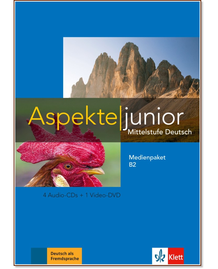Aspekte junior -  B2:    4 CD  DVD - Ute Koithan, Helen Schmitz, Tanja Sieber, Ralf Sonntag - 