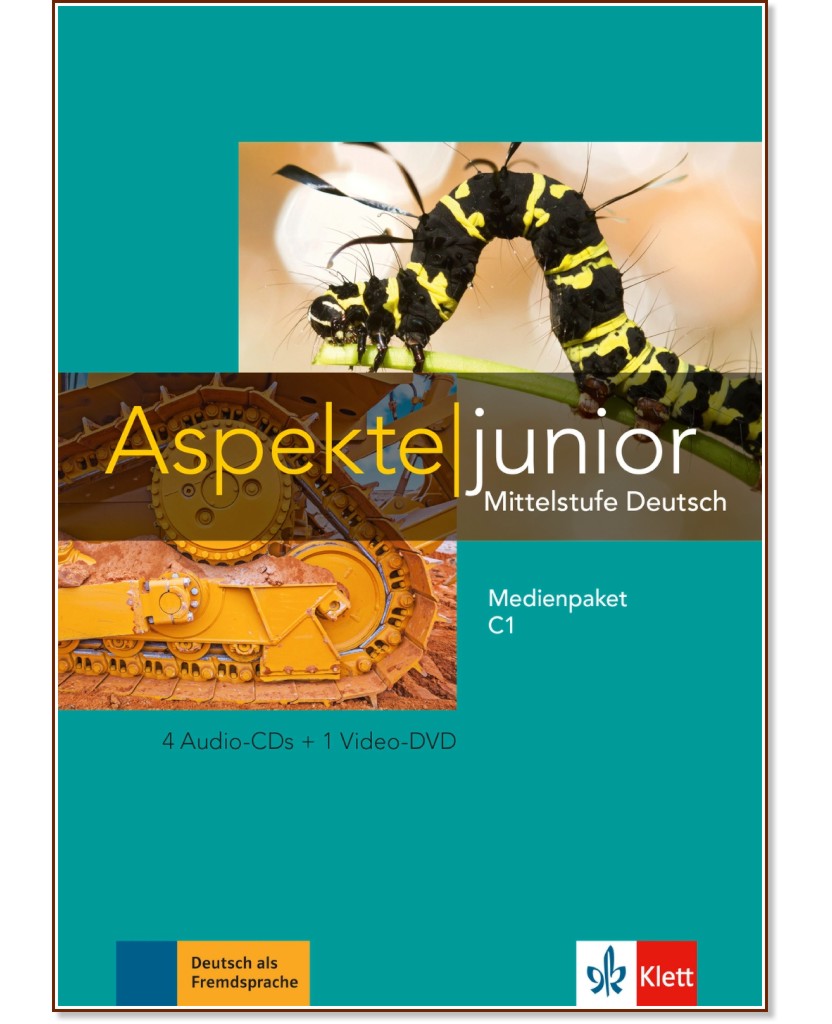Aspekte junior - ниво C1: 4 CD + DVD - Ute Koithan, Tanja Sieber - продукт