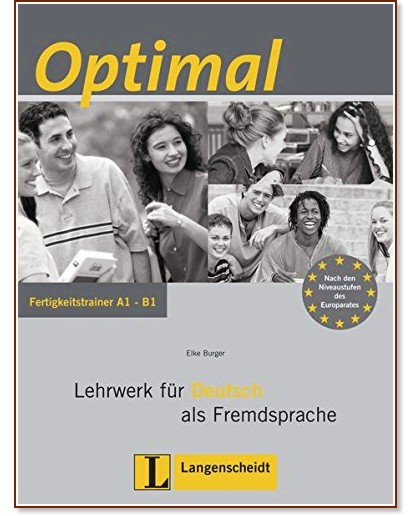Optimal - нива A1 - B1: Книга с упражнения по немски език - Elke Burger - помагало
